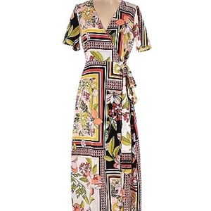 who what wear target midi wrap dress S